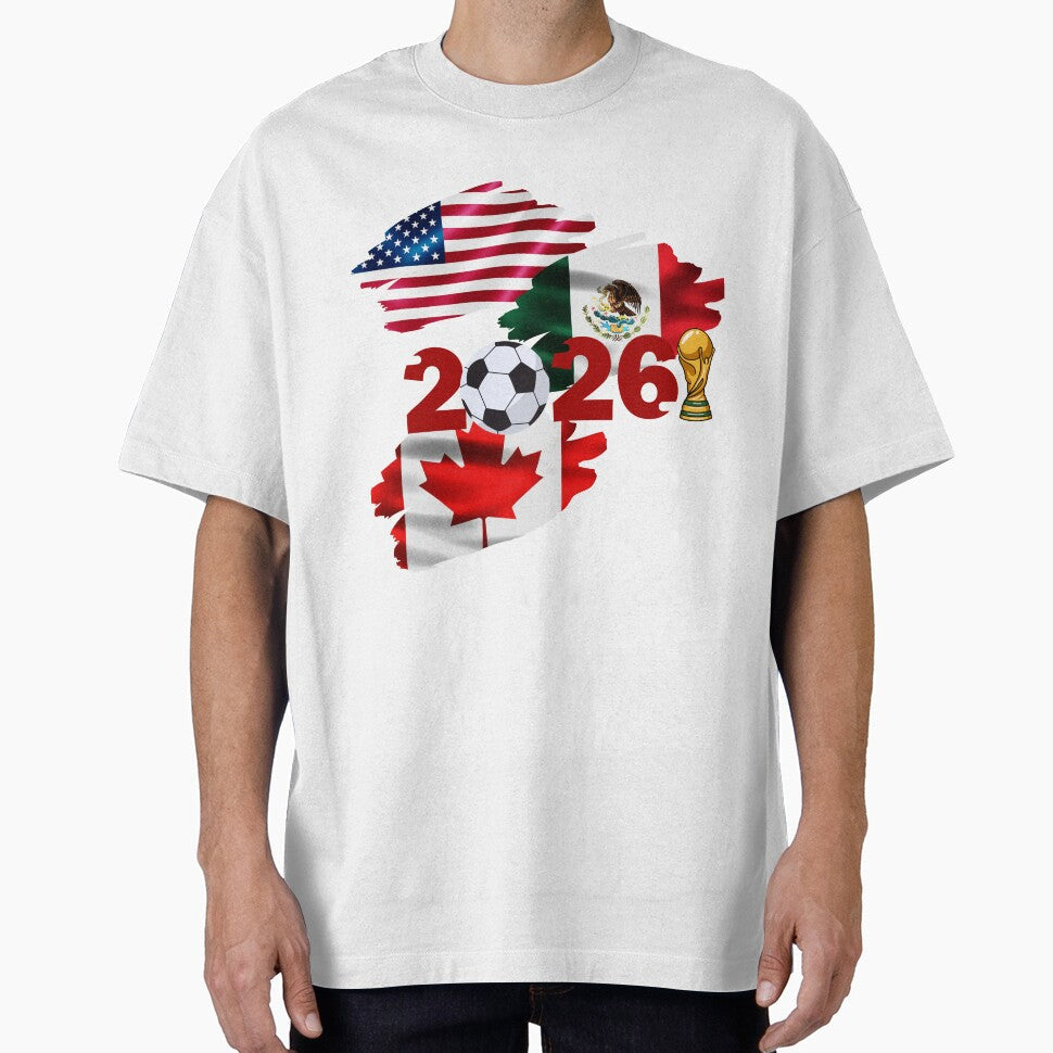 United by Soccer 2026 gomood - Adult & Kids T-Shirts, Sweatshirts & Hoodies apparel design preview 1