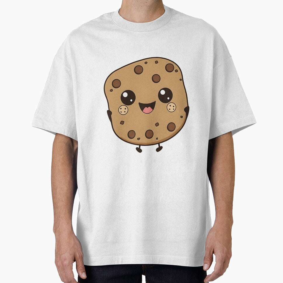 Adorable chocolate chip cookie kawaii by R.L cases - Adult & Kids T-Shirts, Sweatshirts & Hoodies apparel design preview 1