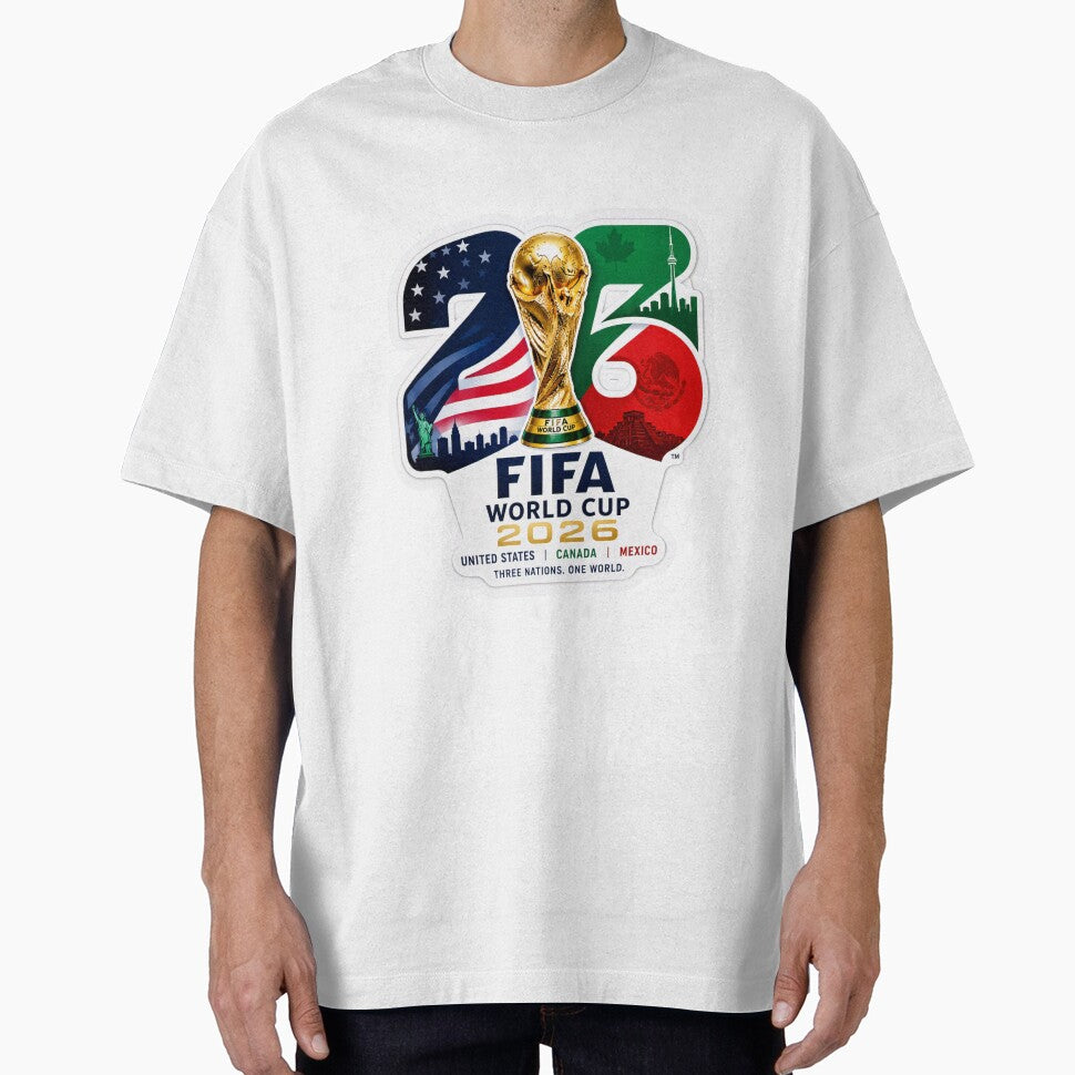 World Cup 2026 United States Canada Mexico Soccer Fan - Adult & Kids T-Shirts, Sweatshirts & Hoodies apparel design preview 1