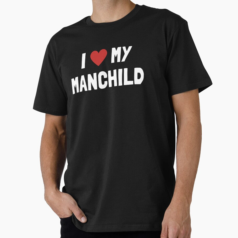 I My Manchild Viral Pop Aesthetic Humor by - Adult & Kids T-Shirts, Sweatshirts & Hoodies apparel design preview 1