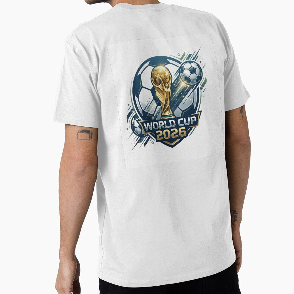 World Cup 2026 Golden Trophy Championship Emblem by - Adult & Kids T-Shirts, Sweatshirts & Hoodies apparel design preview 1