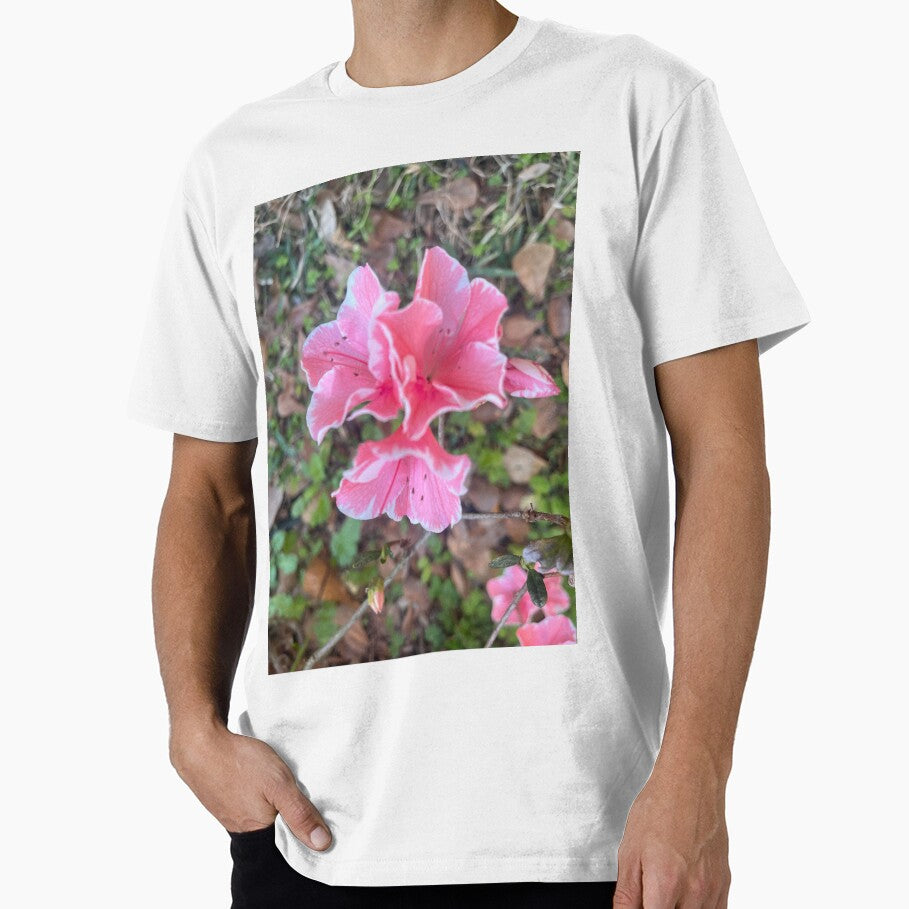 Pink Azaleas by SkyrozeTs - Adult & Kids T-Shirts, Sweatshirts & Hoodies apparel design preview 1