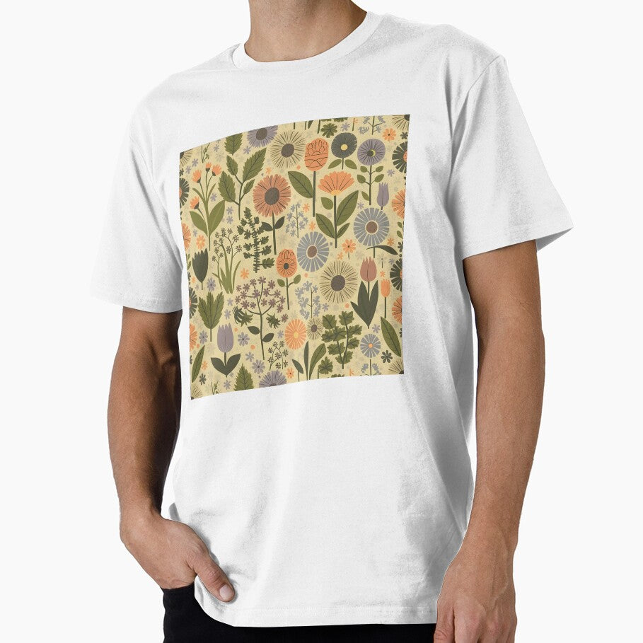 Vintage Floral by gogowent - Adult & Kids T-Shirts, Sweatshirts & Hoodies apparel design preview 1