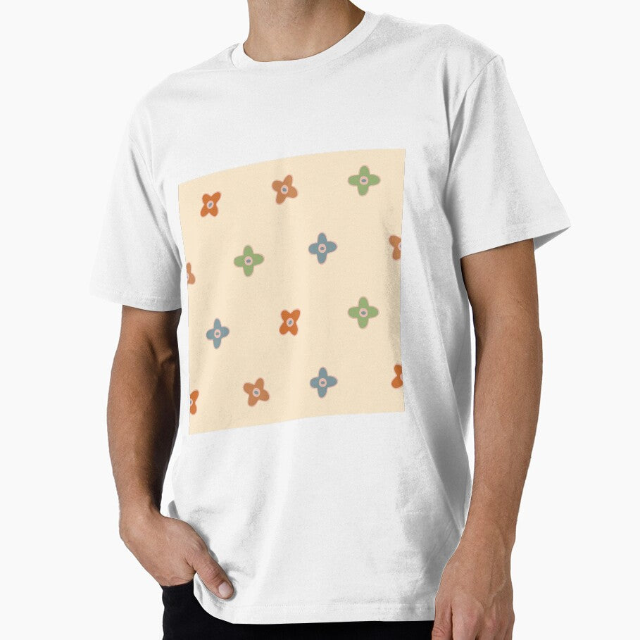 Groovy floral pattern by LisaMillArt - Adult & Kids T-Shirts, Sweatshirts & Hoodies apparel design preview 1