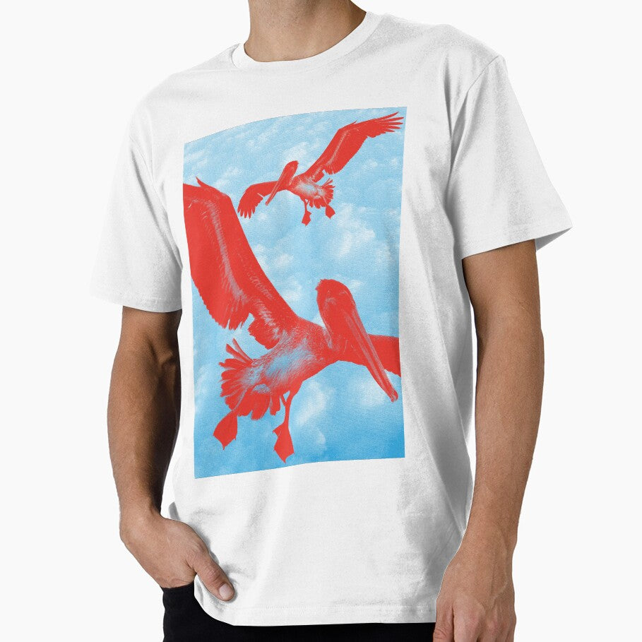 Sky Pelicans by Ruizydiabz - Adult & Kids T-Shirts, Sweatshirts & Hoodies apparel design preview 1