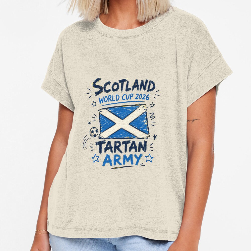 Scotland World Cup 2026 Tartan Army Scottish Football - Adult & Kids T-Shirts, Sweatshirts & Hoodies apparel design preview 1