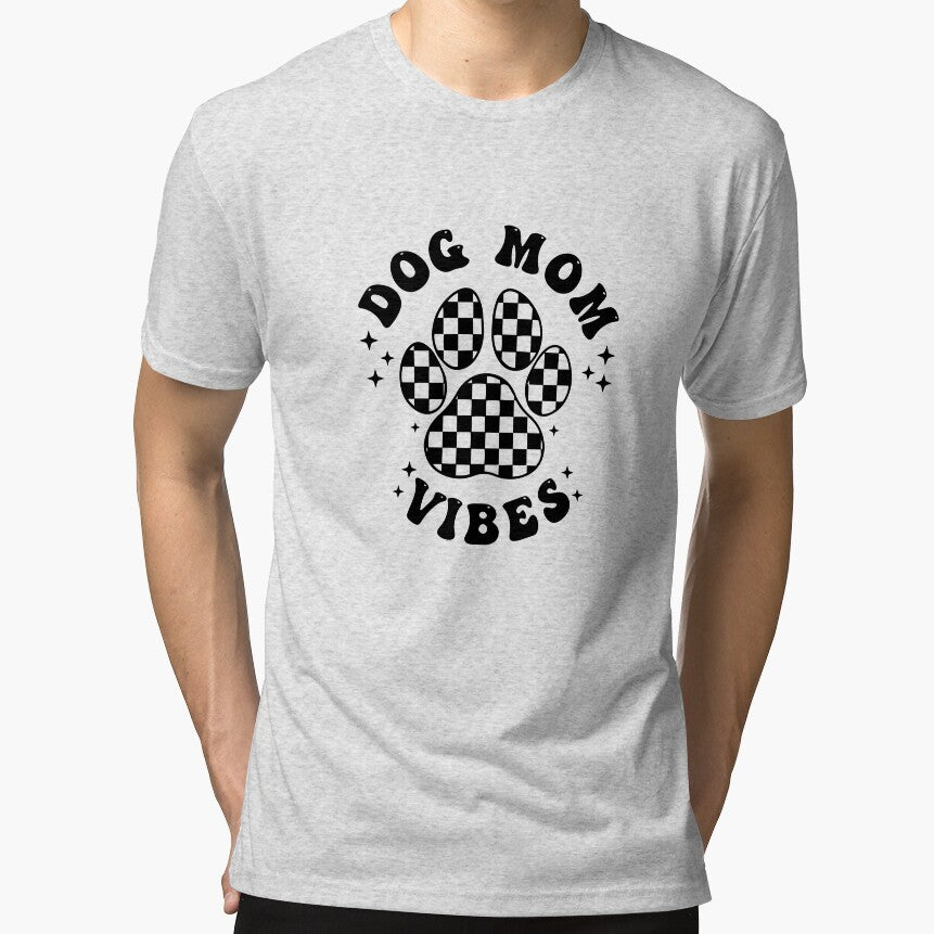 Dog Mom Vibes Perfect for Proud Lovers by - Adult & Kids T-Shirts, Sweatshirts & Hoodies apparel design preview 1