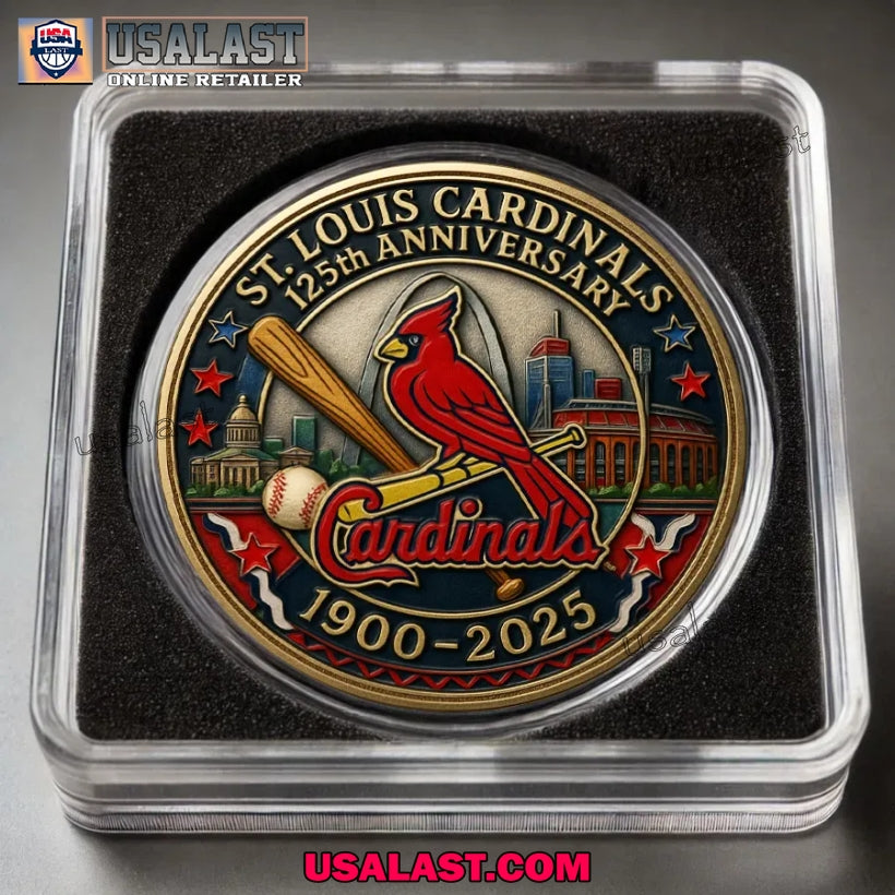 St. Louis Cardinals 125th Anniversary Commemorative - Adult & Kids T-Shirts, Sweatshirts & Hoodies apparel design preview 1