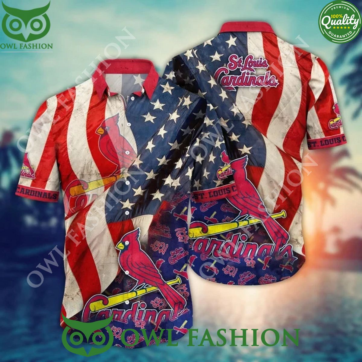 St.Louis Cardinals Independence Day Premium MLB - Adult & Kids T-Shirts, Sweatshirts & Hoodies apparel design preview 1