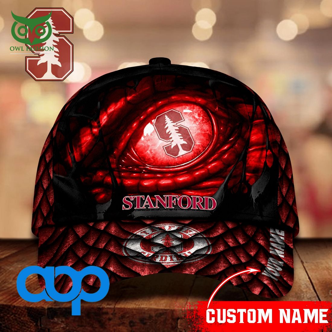 Stanford Cardinal NCAA1 Classic Cap Personalized - Adult & Kids T-Shirts, Sweatshirts & Hoodies apparel design preview 1