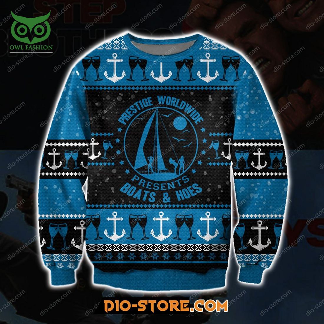 Step Brothers Movie 3d All Over Print Ugly Sweater - Adult & Kids T-Shirts, Sweatshirts & Hoodies apparel design preview 1