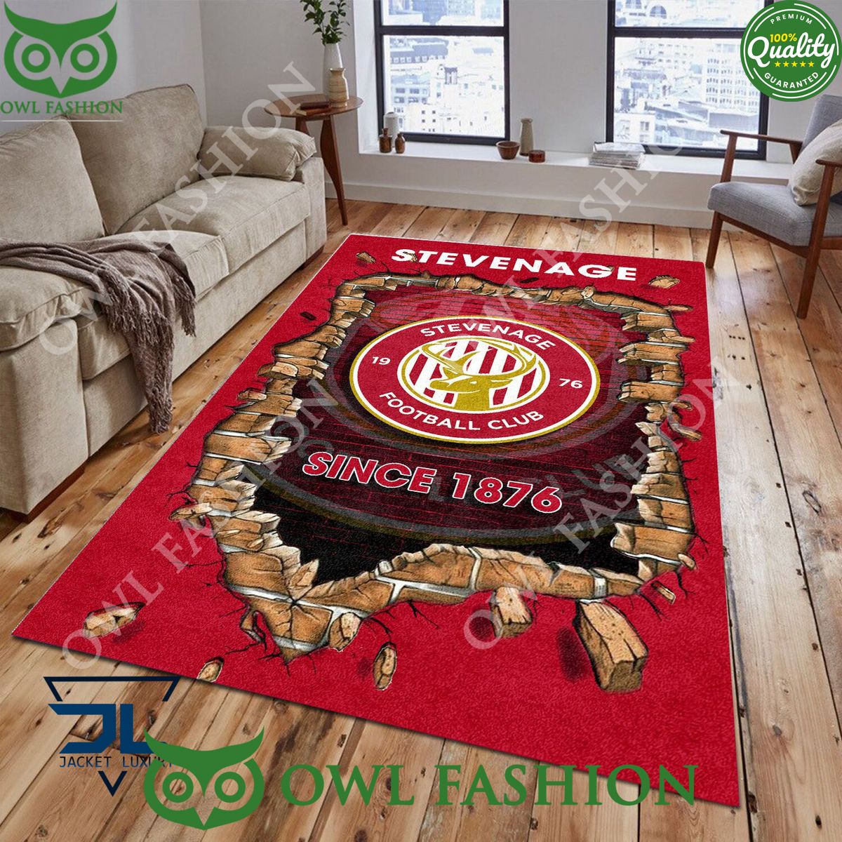 Stevenage Football Club 1839 League Two Living Room - Adult & Kids T-Shirts, Sweatshirts & Hoodies apparel design preview 1