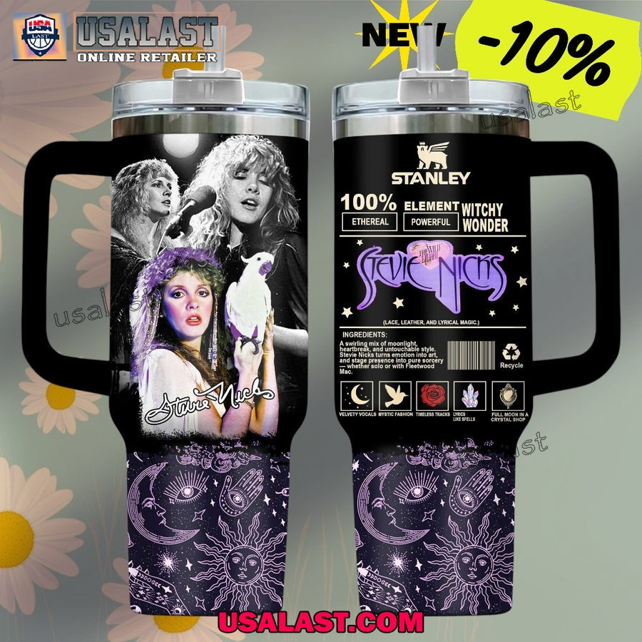 Stevie Nicks Limited Edition 40oz Tumbler - Adult & Kids T-Shirts, Sweatshirts & Hoodies apparel design preview 1
