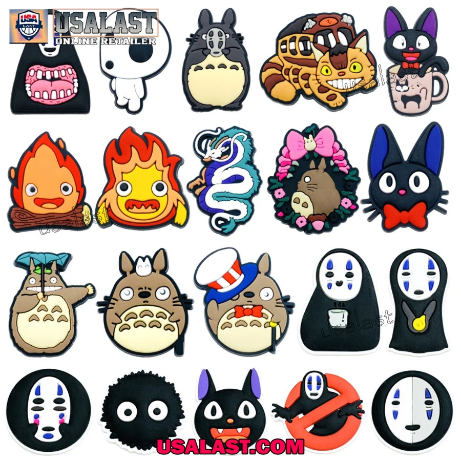 Studio Ghibli Totoro No Face Catbus PVC Crocs - Adult & Kids T-Shirts, Sweatshirts & Hoodies apparel design preview 1