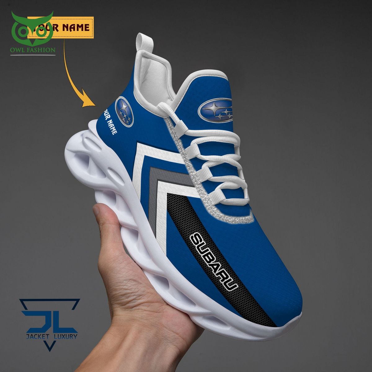 Subaru Car Brand Logo Customized Max Soul Shoes - Adult & Kids T-Shirts, Sweatshirts & Hoodies apparel design preview 1