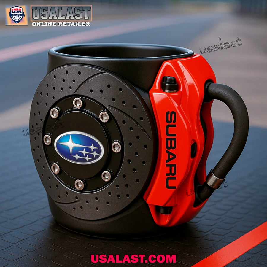 Subaru Car Logo Brake Caliper Mug - Adult & Kids T-Shirts, Sweatshirts & Hoodies apparel design preview 1