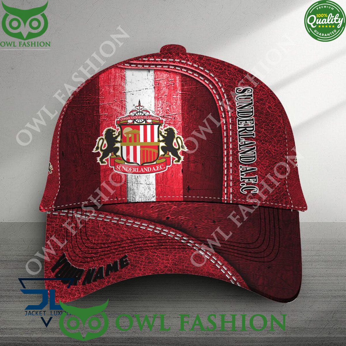 Sunderland A.F.C Custom Name 2024 Red Paint Color - Adult & Kids T-Shirts, Sweatshirts & Hoodies apparel design preview 1