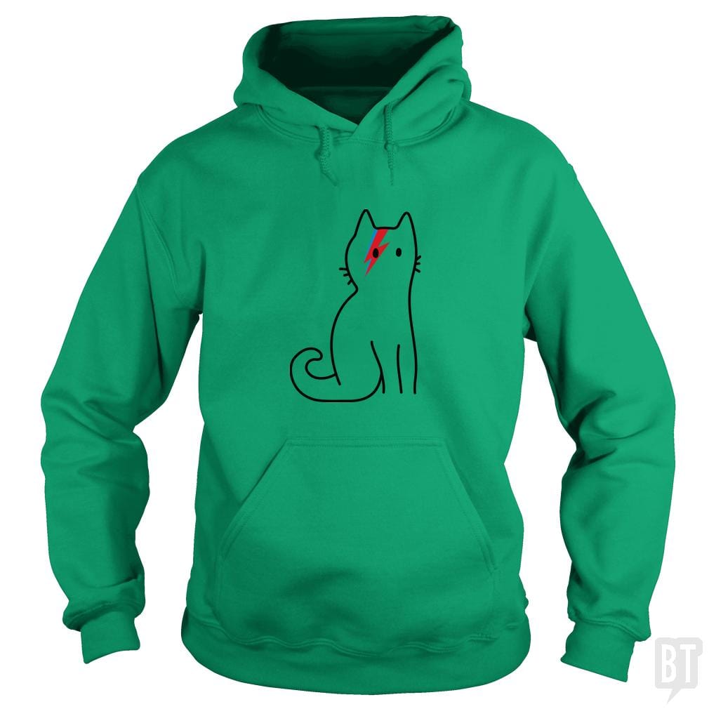 Cat Bowie - Adult & Kids T-Shirts, Sweatshirts & Hoodies apparel design preview 1