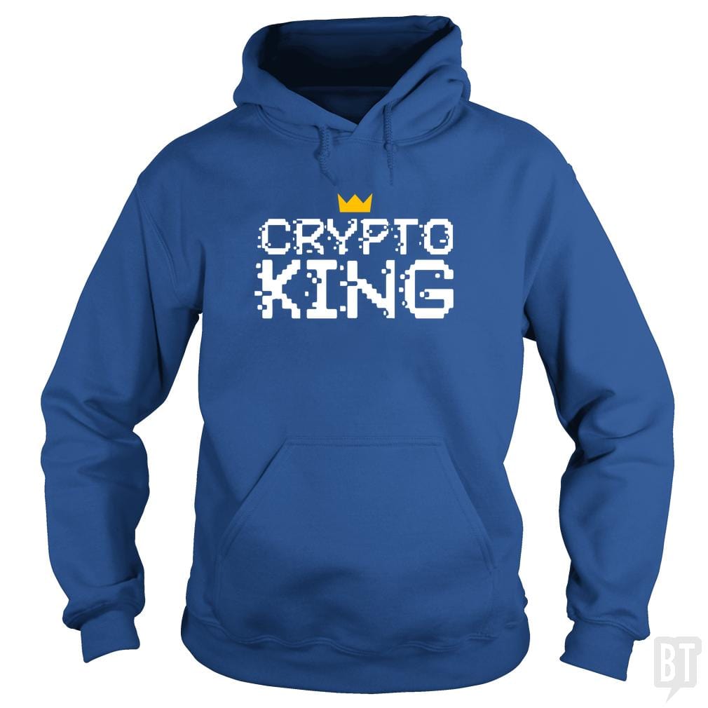 Crypto King - Adult & Kids T-Shirts, Sweatshirts & Hoodies apparel design preview 1