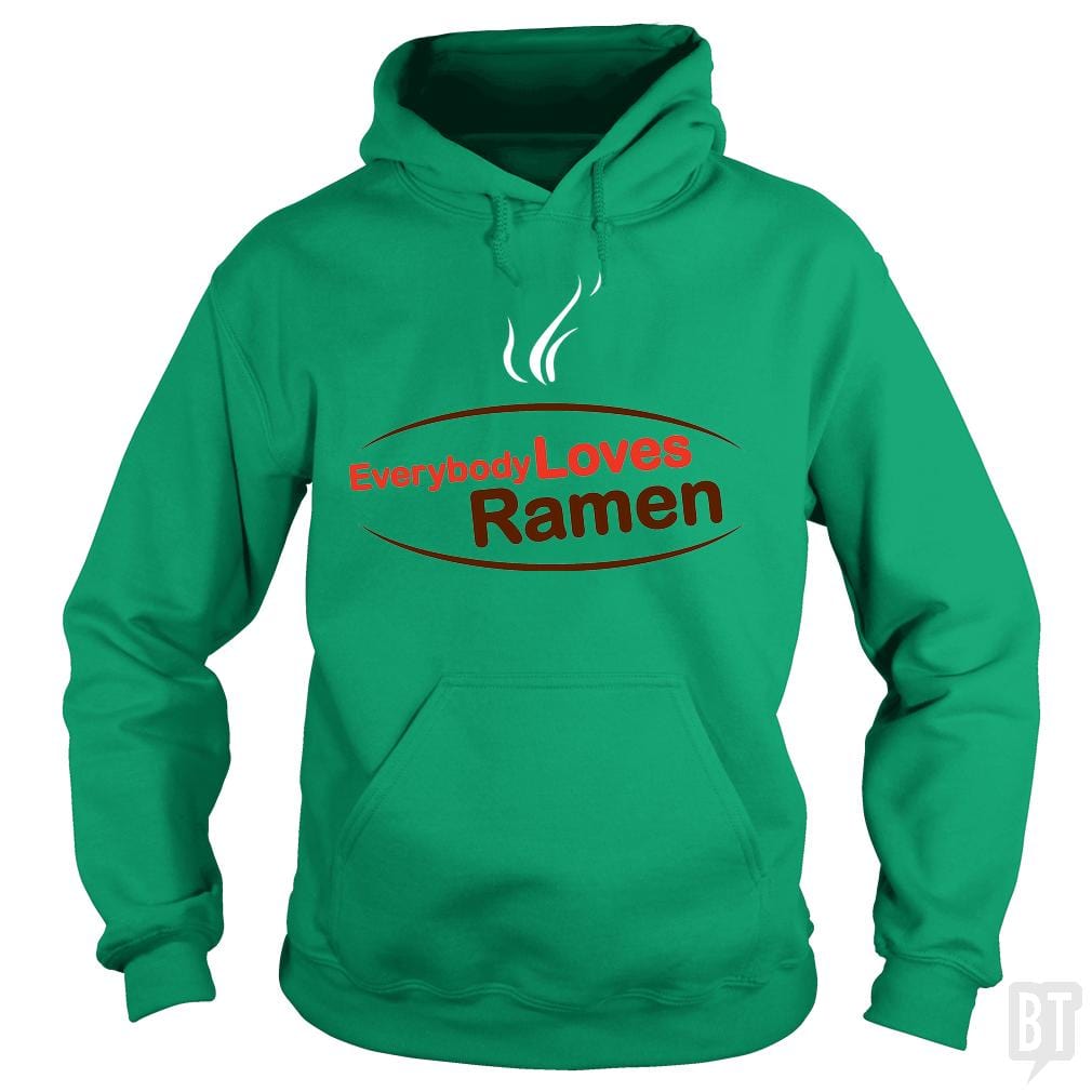 Everybody Loves Ramen - Adult & Kids T-Shirts, Sweatshirts & Hoodies apparel design preview 1