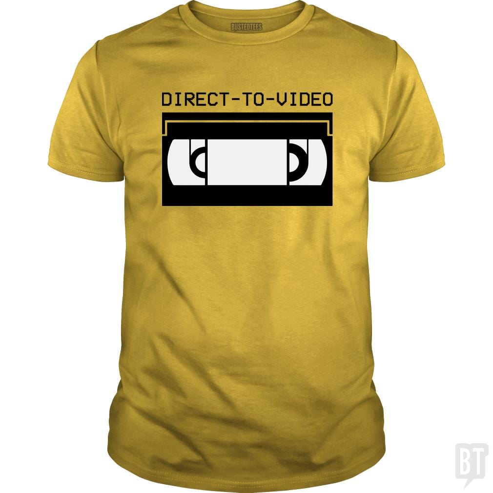 Direct To Video - Adult & Kids T-Shirts, Sweatshirts & Hoodies apparel design preview 1