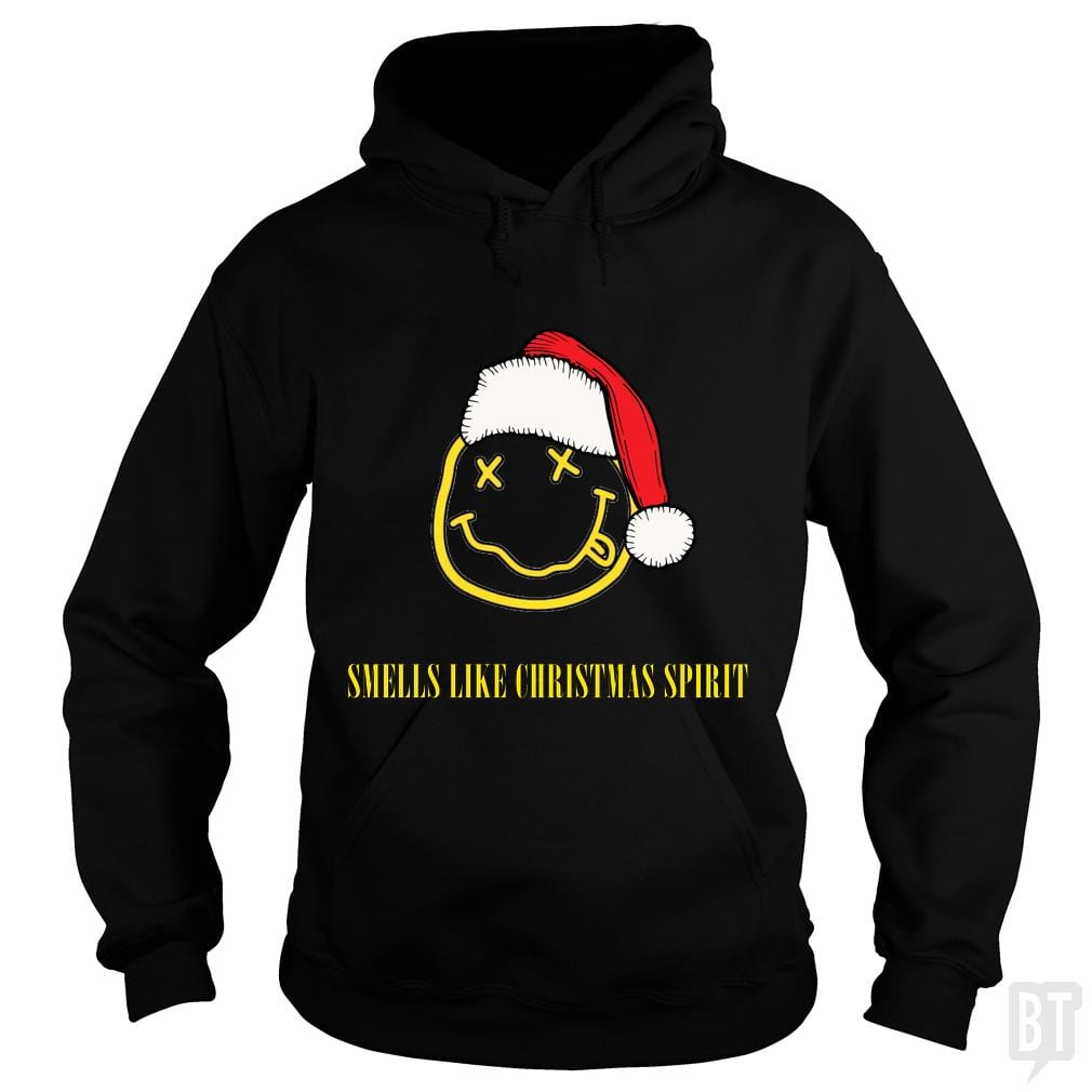 Smells Like Christmas Spirit - Adult & Kids T-Shirts, Sweatshirts & Hoodies apparel design preview 1