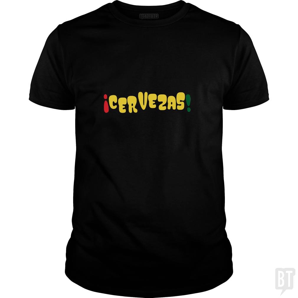 Cervezas! - Adult & Kids T-Shirts, Sweatshirts & Hoodies apparel design preview 1