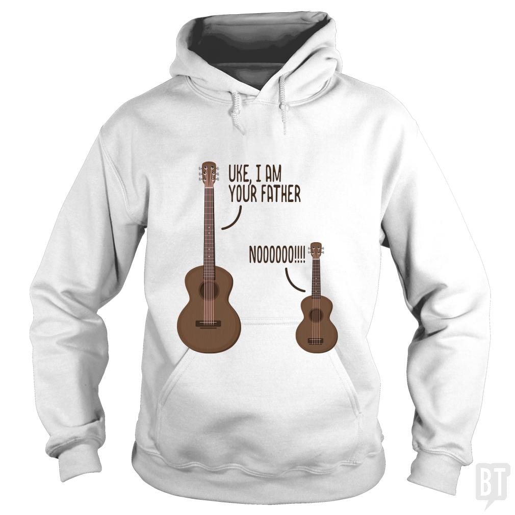 Uke, I am Your Father - Adult & Kids T-Shirts, Sweatshirts & Hoodies apparel design preview 1