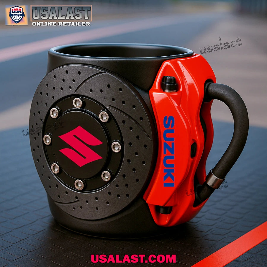 Suzuki Car Logo Brake Caliper Mug - Adult & Kids T-Shirts, Sweatshirts & Hoodies apparel design preview 1