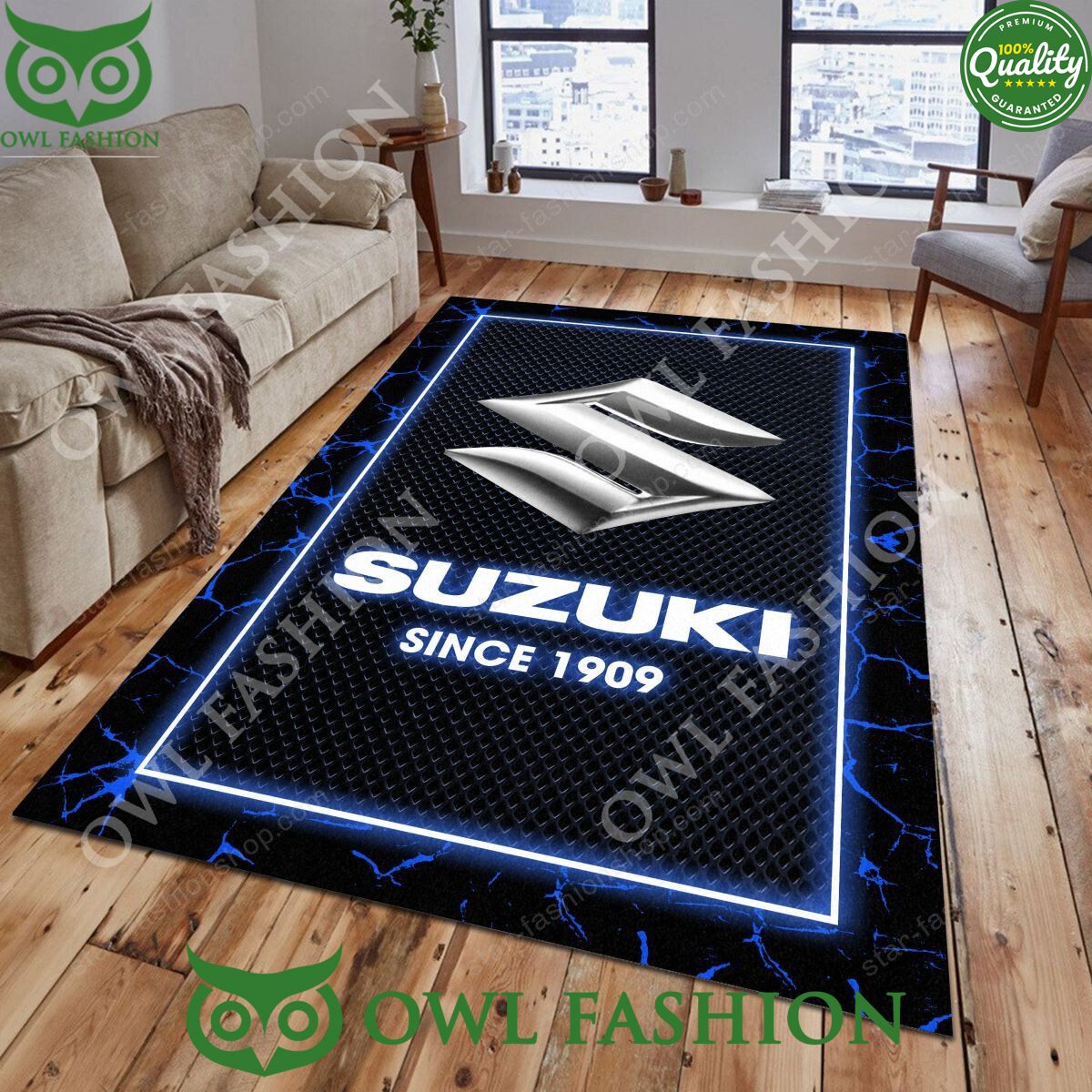 Suzuki Home Living Room Lighting Rug Carpet - Adult & Kids T-Shirts, Sweatshirts & Hoodies apparel design preview 1