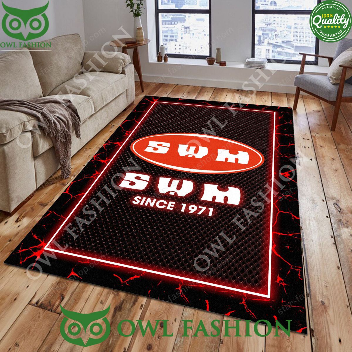 SWM Trending 2024 Motorcycle Rug Carpet - Adult & Kids T-Shirts, Sweatshirts & Hoodies apparel design preview 1