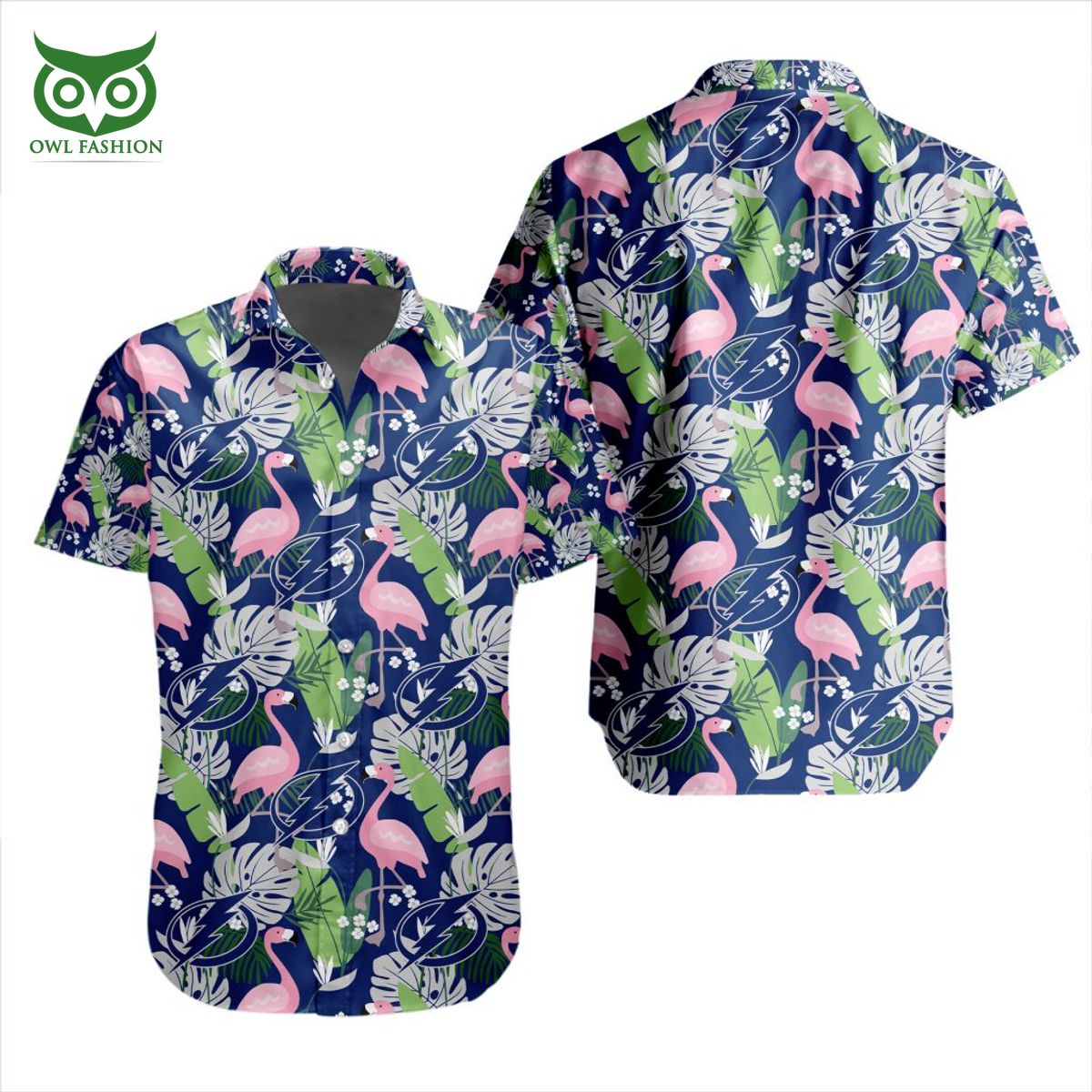 Tampa Bay Lightning NHL Hockey Team Hawaiian - Adult & Kids T-Shirts, Sweatshirts & Hoodies apparel design preview 1