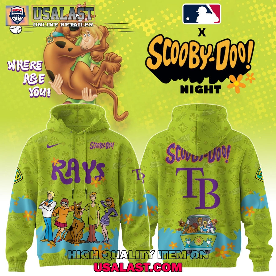 Tampa Bay Rays Scooby Doo Night 3D Set - Adult & Kids T-Shirts, Sweatshirts & Hoodies apparel design preview 1