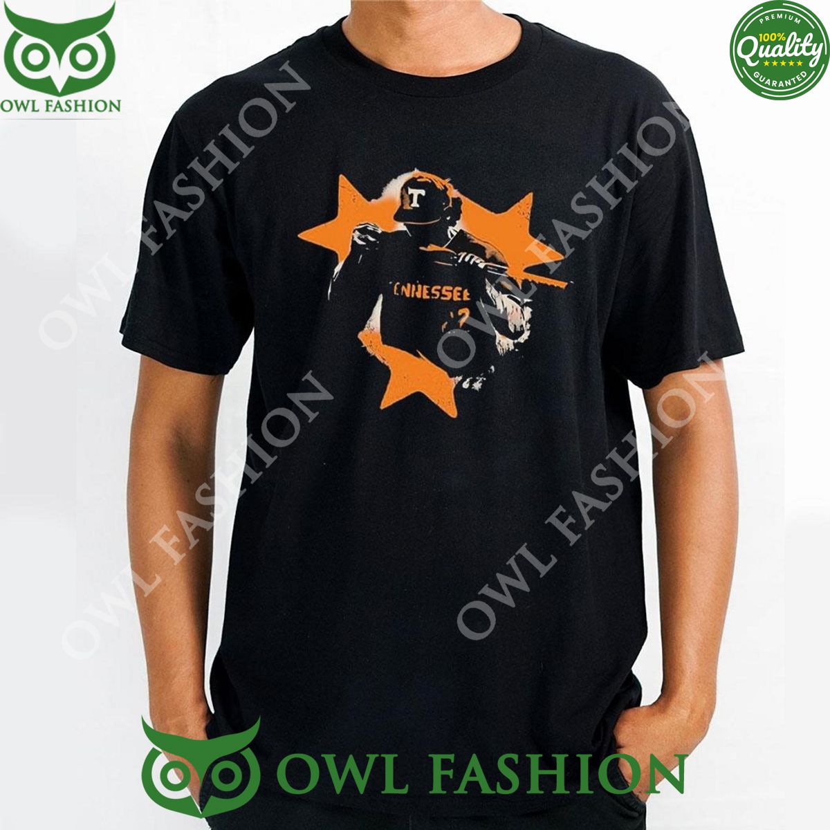 Tennessee Baseball Tony Vitello Tri Star Vintage 2024 - Adult & Kids T-Shirts, Sweatshirts & Hoodies apparel design preview 1