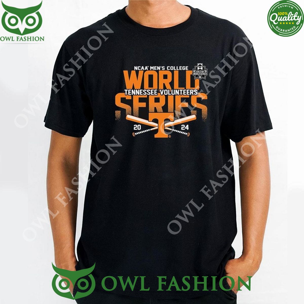 Tennessee Volunteers Ncaa Mens College World Series - Adult & Kids T-Shirts, Sweatshirts & Hoodies apparel design preview 1
