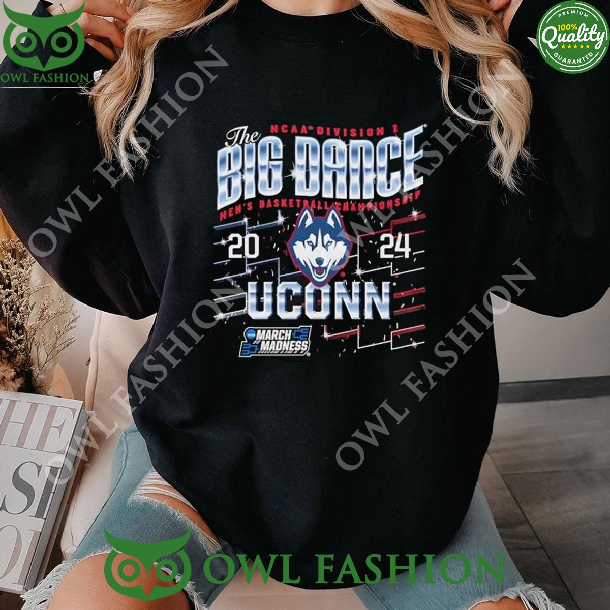 The Big Dance Men's Basketball Championship 2024 - Adult & Kids T-Shirts, Sweatshirts & Hoodies apparel design preview 1