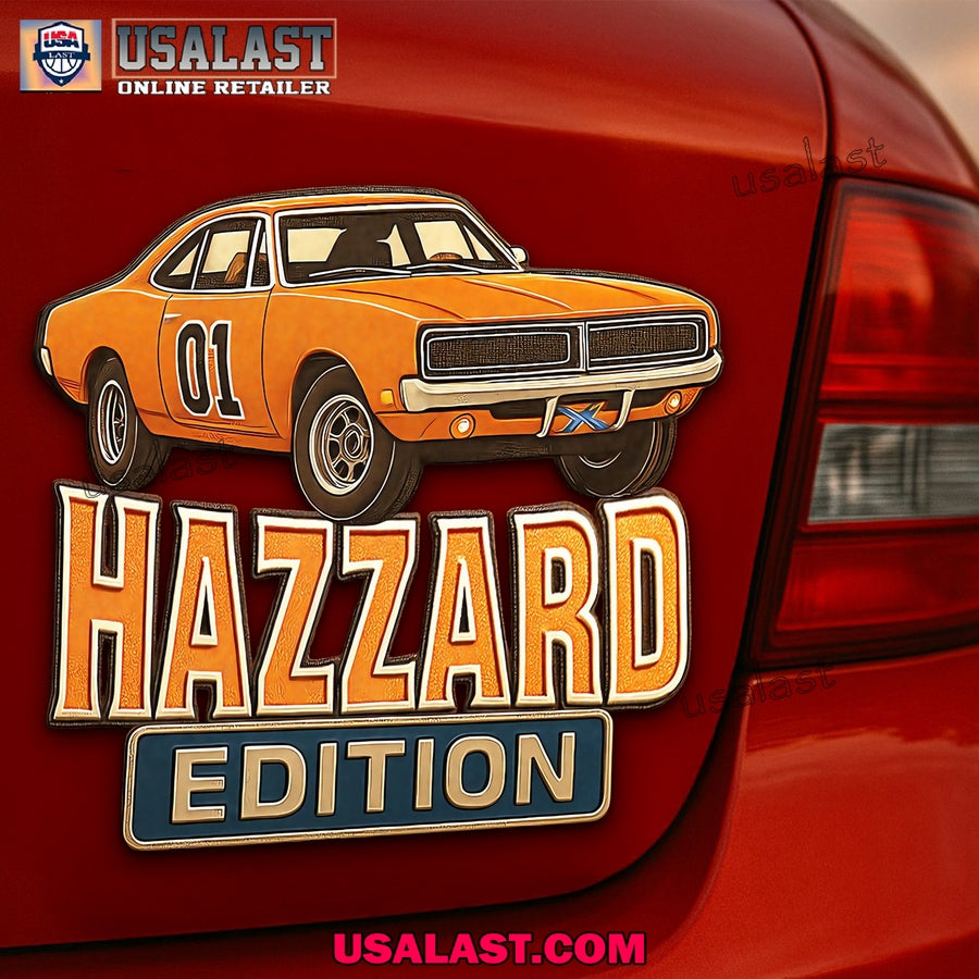 The Dukes of Hazzard Edition Car Emblem Custom 3D - Adult & Kids T-Shirts, Sweatshirts & Hoodies apparel design preview 1