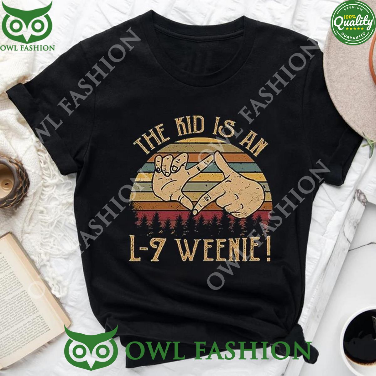 The Kid is an L7 Weenie Sandlot vintage - Adult & Kids T-Shirts, Sweatshirts & Hoodies apparel design preview 1