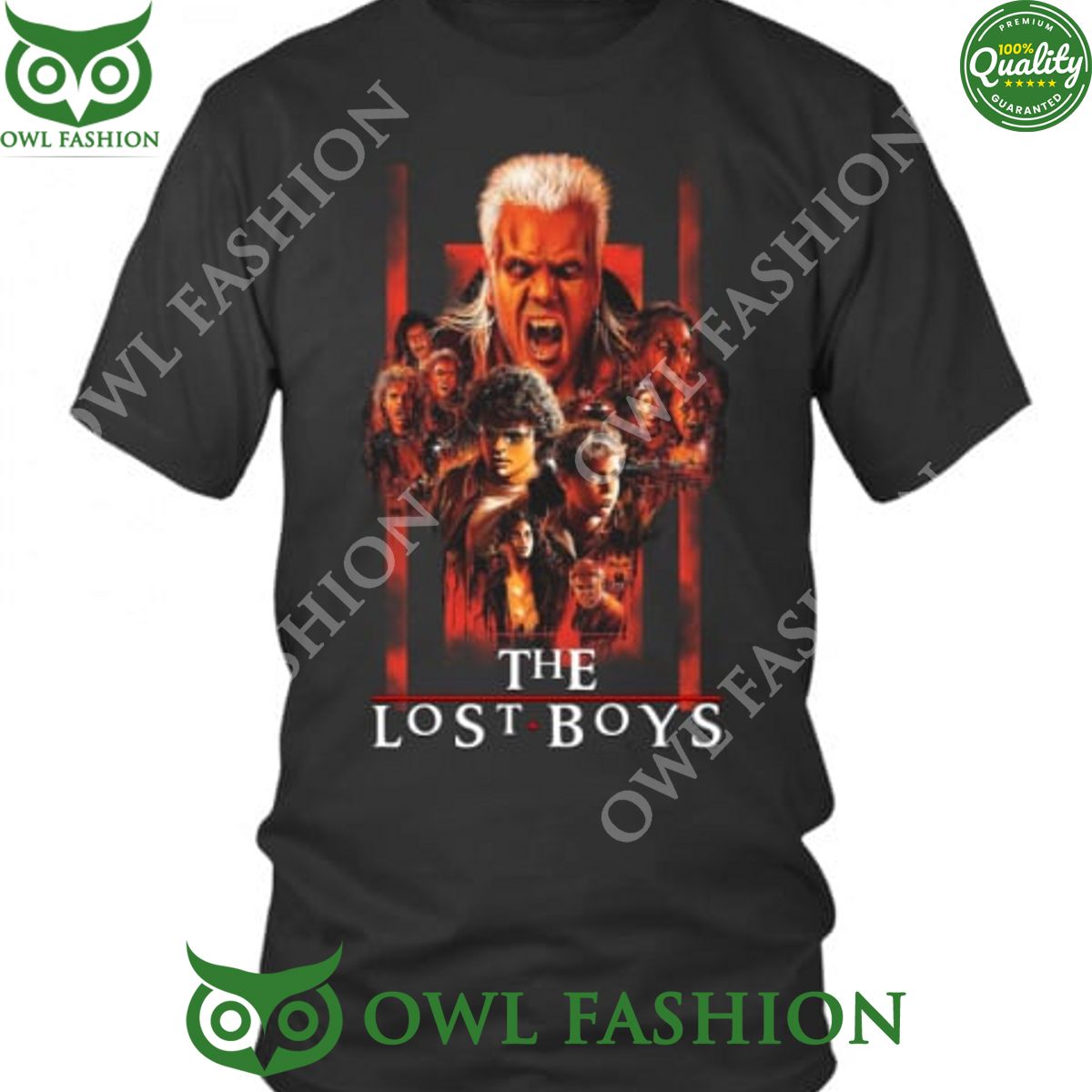 The Lost Boys Horror Comedy Film Movie 2d - Adult & Kids T-Shirts, Sweatshirts & Hoodies apparel design preview 1