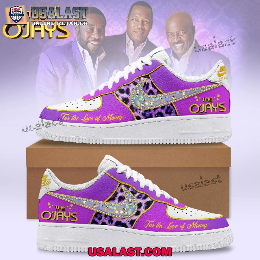 The O'Jays Group Custom Air Force Shoes - Adult & Kids T-Shirts, Sweatshirts & Hoodies apparel design preview 1