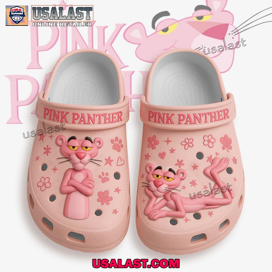 The Pink Panther F1 Team Crocs Clogs Shoes - Adult & Kids T-Shirts, Sweatshirts & Hoodies apparel design preview 1