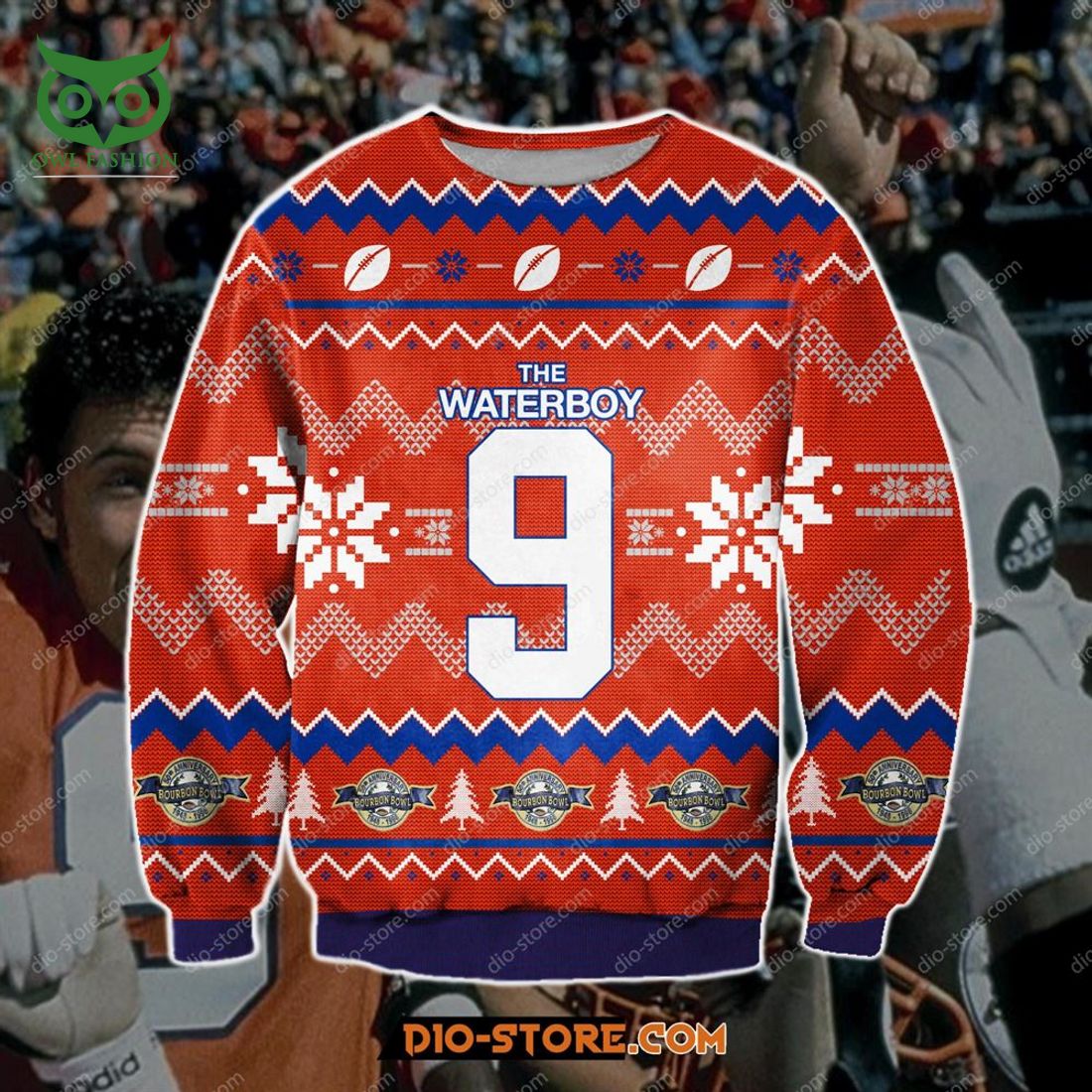 The Waterboy 9 Comedy Film 3d Print Ugly Christmas - Adult & Kids T-Shirts, Sweatshirts & Hoodies apparel design preview 1
