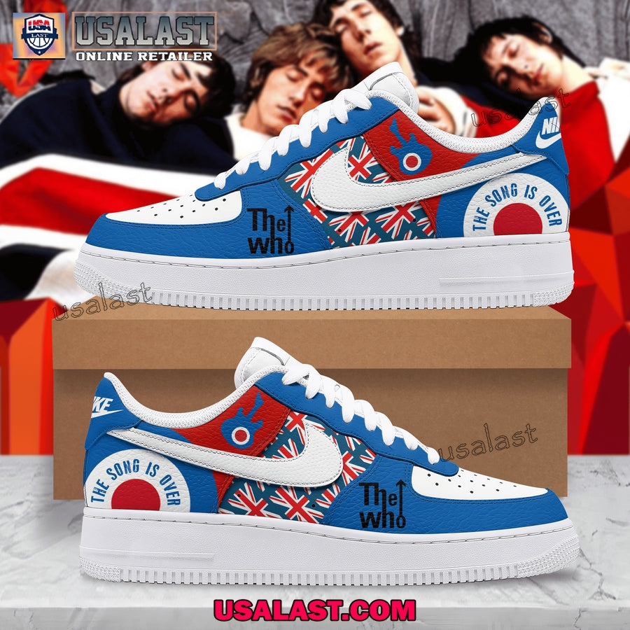 The Who Song Is Over Air Force 1s Shoes - Adult & Kids T-Shirts, Sweatshirts & Hoodies apparel design preview 1
