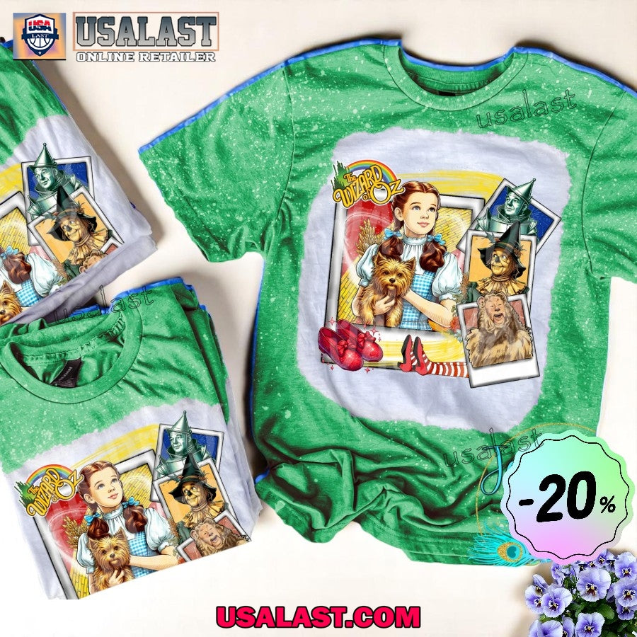 The Wizard Of Oz Unisex Bleached - Adult & Kids T-Shirts, Sweatshirts & Hoodies apparel design preview 1
