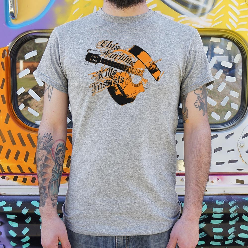 This Machine Kills Fascists - Adult & Kids T-Shirts, Sweatshirts & Hoodies apparel design preview 1
