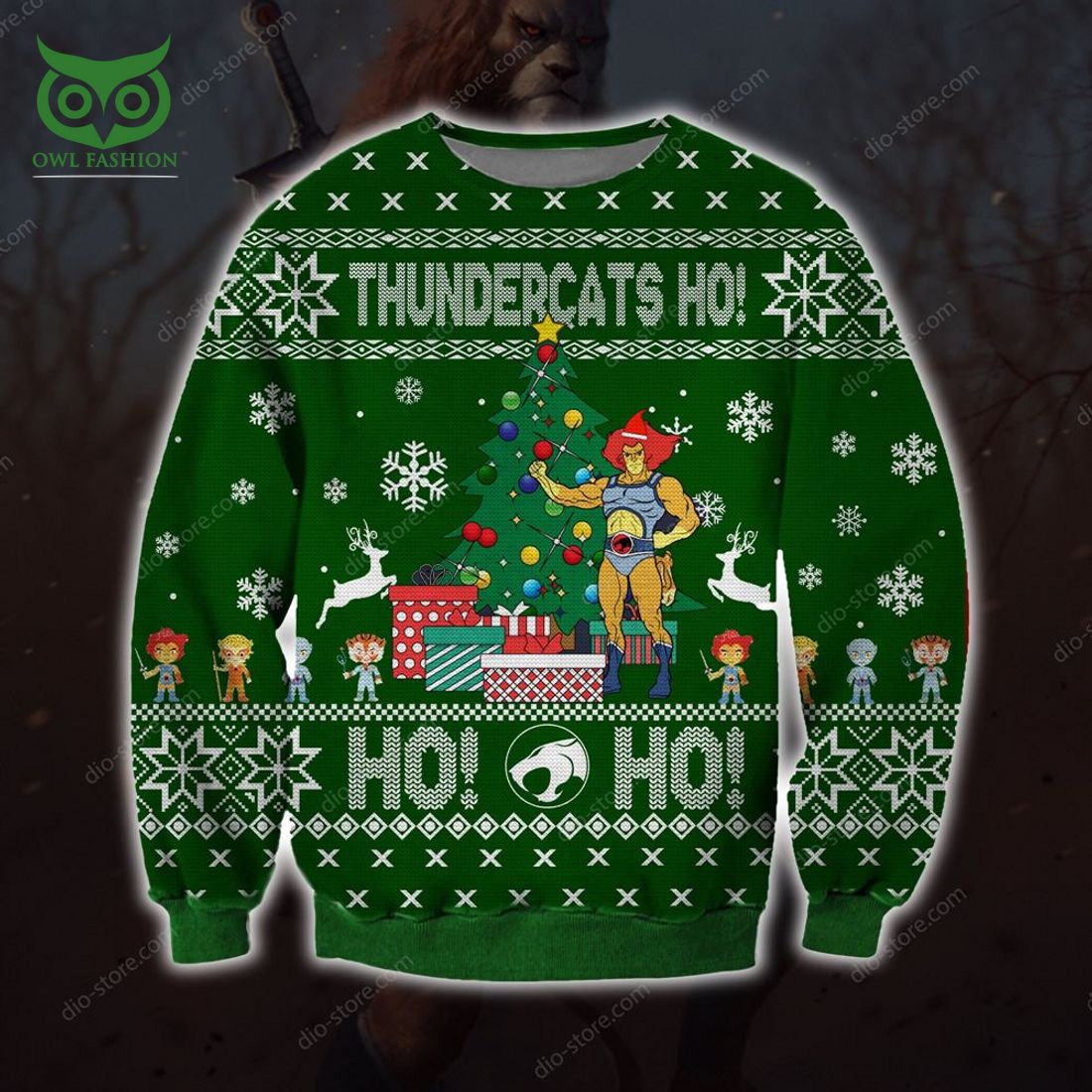 Thundercats Ho Knitting Pattern 3d Print Ugly - Adult & Kids T-Shirts, Sweatshirts & Hoodies apparel design preview 1