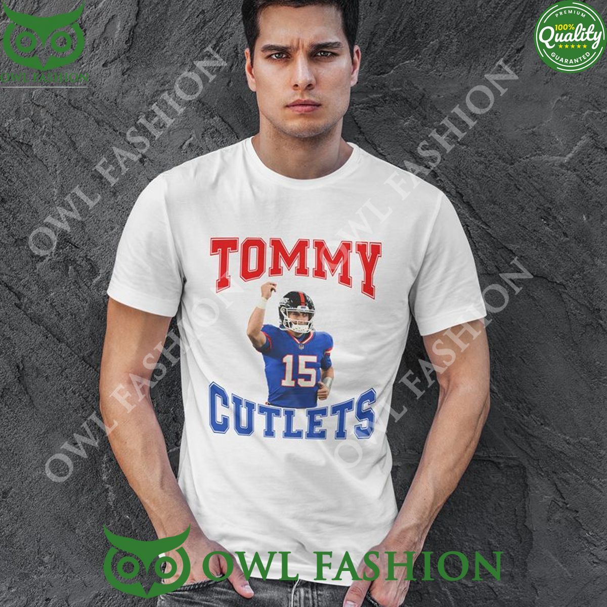 Tommy Cutlets Italian Hand Gesture DeVito NY Giants - Adult & Kids T-Shirts, Sweatshirts & Hoodies apparel design preview 1