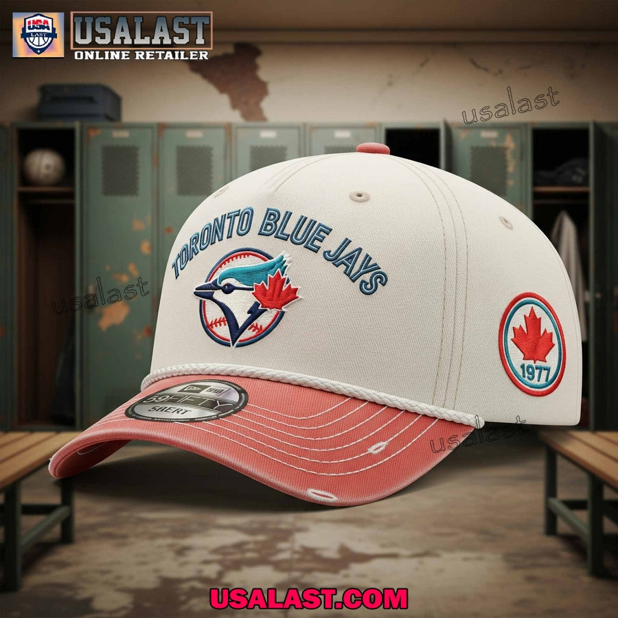 Toronto Blue Jays 1977 Canada Flag Rope Classic Cap - Adult & Kids T-Shirts, Sweatshirts & Hoodies apparel design preview 1