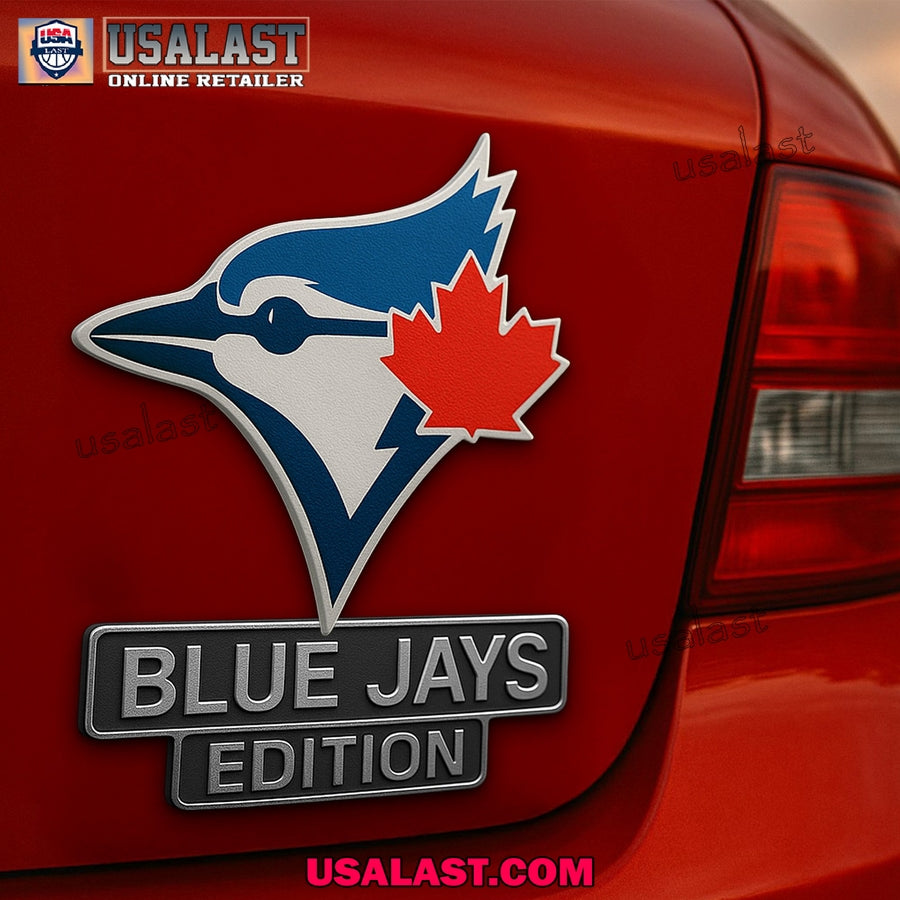 Toronto Blue Jays Premium Car Emblem Custom 3D Badge - Adult & Kids T-Shirts, Sweatshirts & Hoodies apparel design preview 1