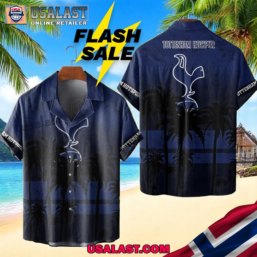 Tottenham FC Coconut Tree Style Hawaiian - Adult & Kids T-Shirts, Sweatshirts & Hoodies apparel design preview 1